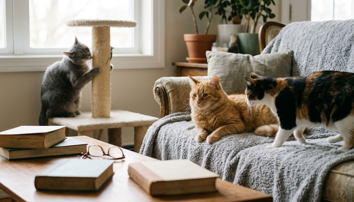 Exploration des techniques de communication non verbale chez les félins